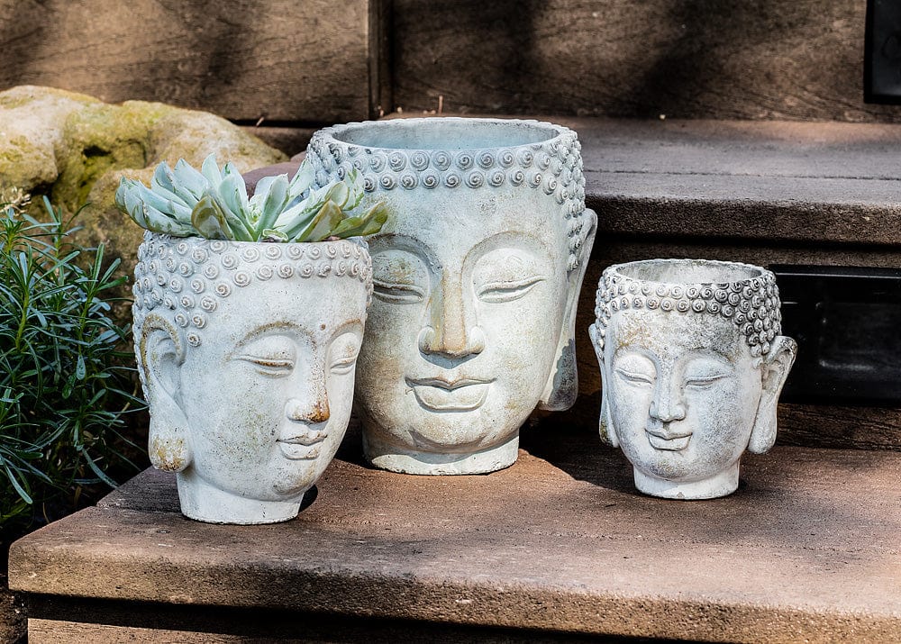 ABB - Abbott Abbott Large Buddha Head Planter - Little Miss Muffin Children & Home