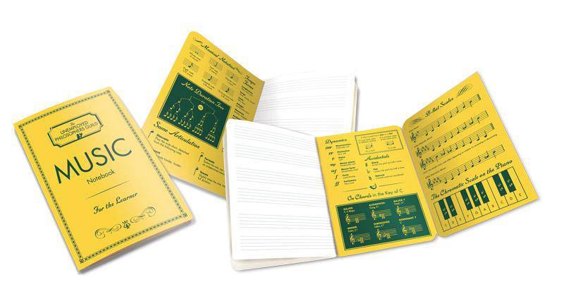 Unemployed Philosophers - Unemployed Philosophers Music Pocket Notebook - Little Miss Muffin Children & Home
