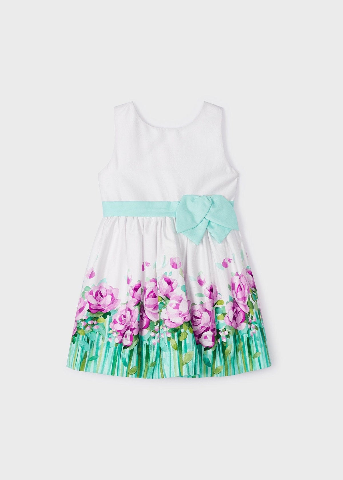 Mayoral Usa Inc Mayoral Printed Floral Hem Dress - Little Miss Muffin Children & Home