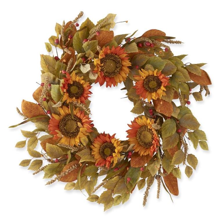 KKI - K&K Interiors K&K Interiors Sunflower Wreath - Little Miss Muffin Children & Home