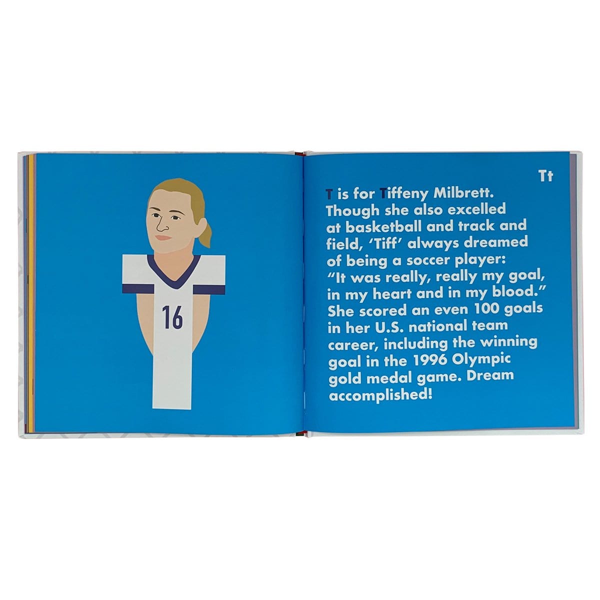 Alphabet Legends Women's Soccer Legends Alphabet Book - Little Miss Muffin Children & Home