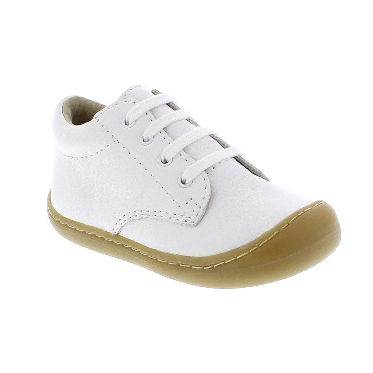 Badorf Shoe Footmates White Nappa Reagan - Little Miss Muffin Children & Home