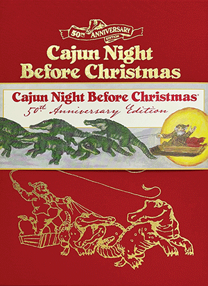 Arcadia Publishing Cajun Night Before Christmas 50th Anniversary Limited Edition with Slipcase - Little Miss Muffin Children & Home