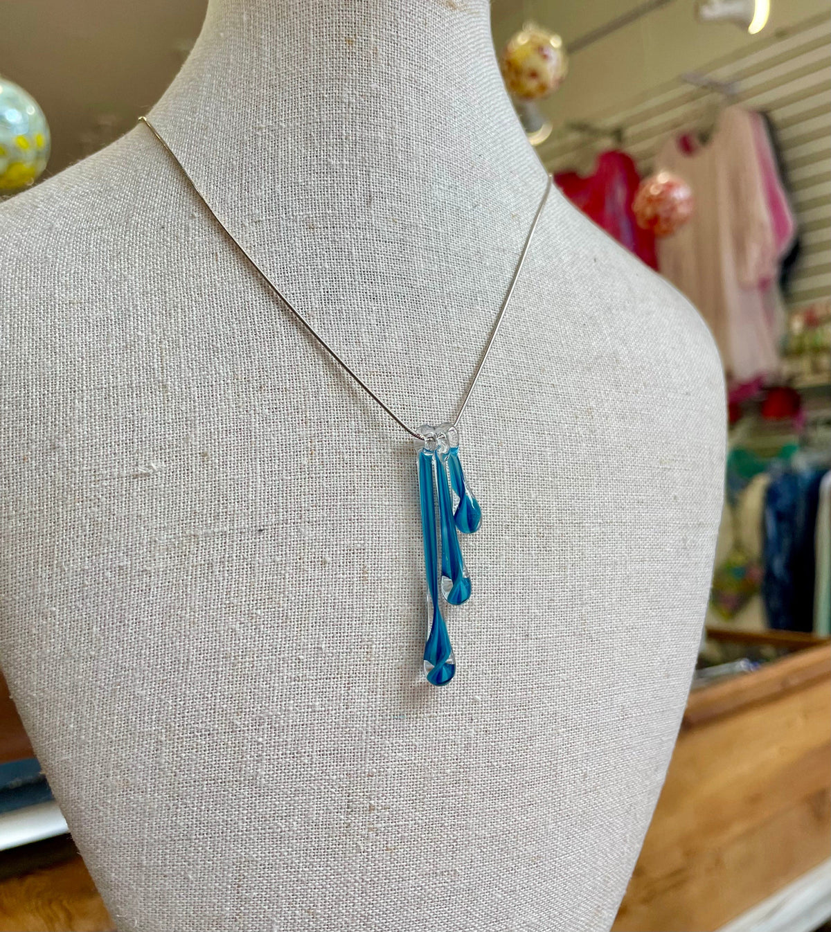 Frederick Imhoff Frederick Imhoff Helix Glass Necklaces - Little Miss Muffin Children & Home
