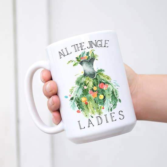 Sweet Mint Handmade Goods - Sweet Mint Handmade Goods Christmas Mugs - Little Miss Muffin Children & Home