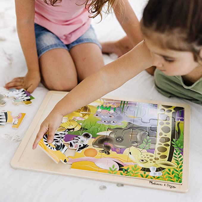 Melissa & Doug Melissa & Doug African Plains Safari Jigsaw Puzzle - Little Miss Muffin Children & Home