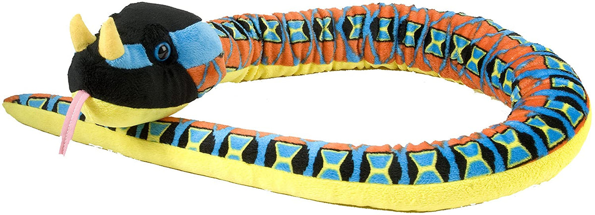 Wild Republic Rhino Viper Snake Plush