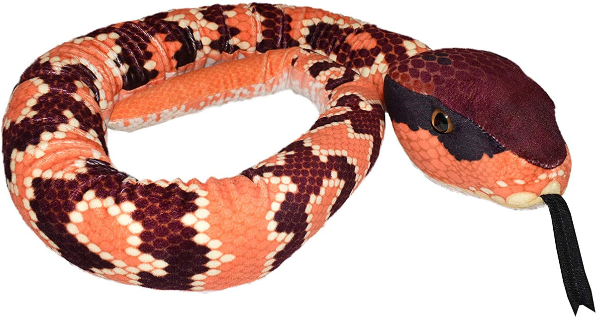 Wild Republic Eastern Cottonmouth Snake Plush