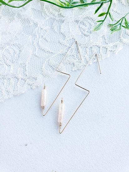 The Mad Bohemian The Mad Bohemian Selene Threader Earrings - Little Miss Muffin Children & Home