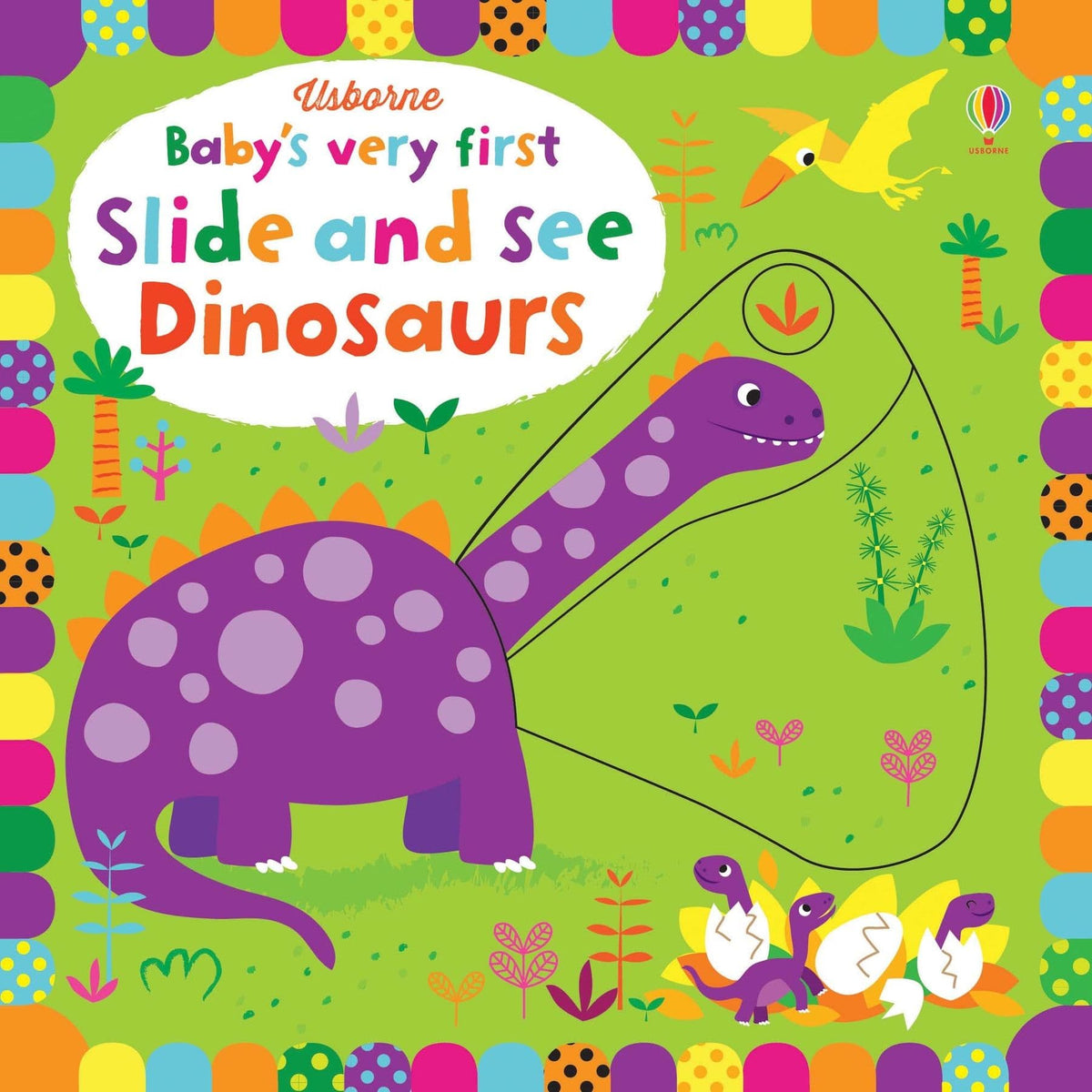 Usborne Usborne Baby's Very First Slide & See Dinosaurs - Little Miss Muffin Children & Home