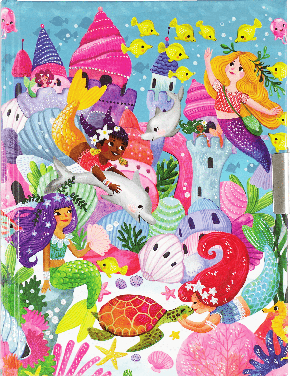 Peter Pauper Press Peter Pauper Press Mermaids Locking Journal - Little Miss Muffin Children & Home