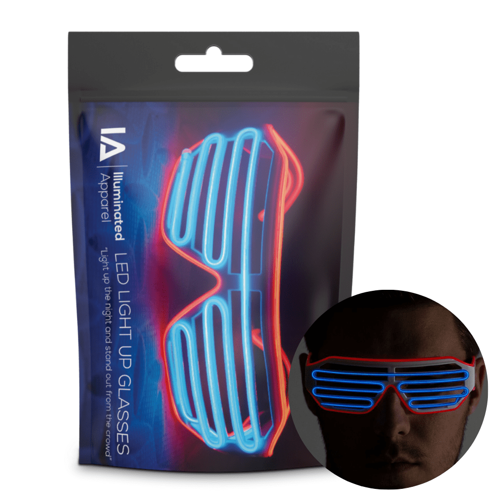 Illuminated Apparel Illuminated Apparel LED Light Up Glasses - Little Miss Muffin Children & Home