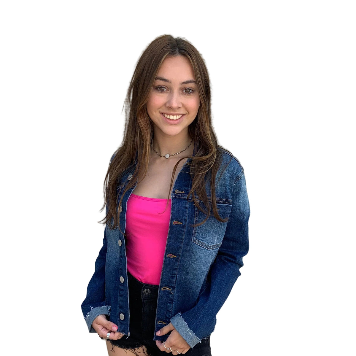 J. Jill J. Jill Contemporary Denim Jacket - Little Miss Muffin Children & Home