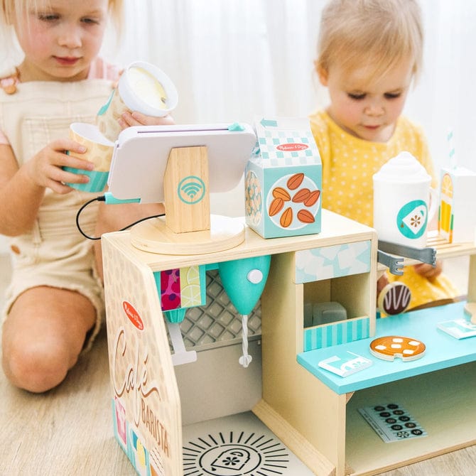 Melissa & Doug Melissa & Doug Cafe Barista Coffee Shop - Little Miss Muffin Children & Home