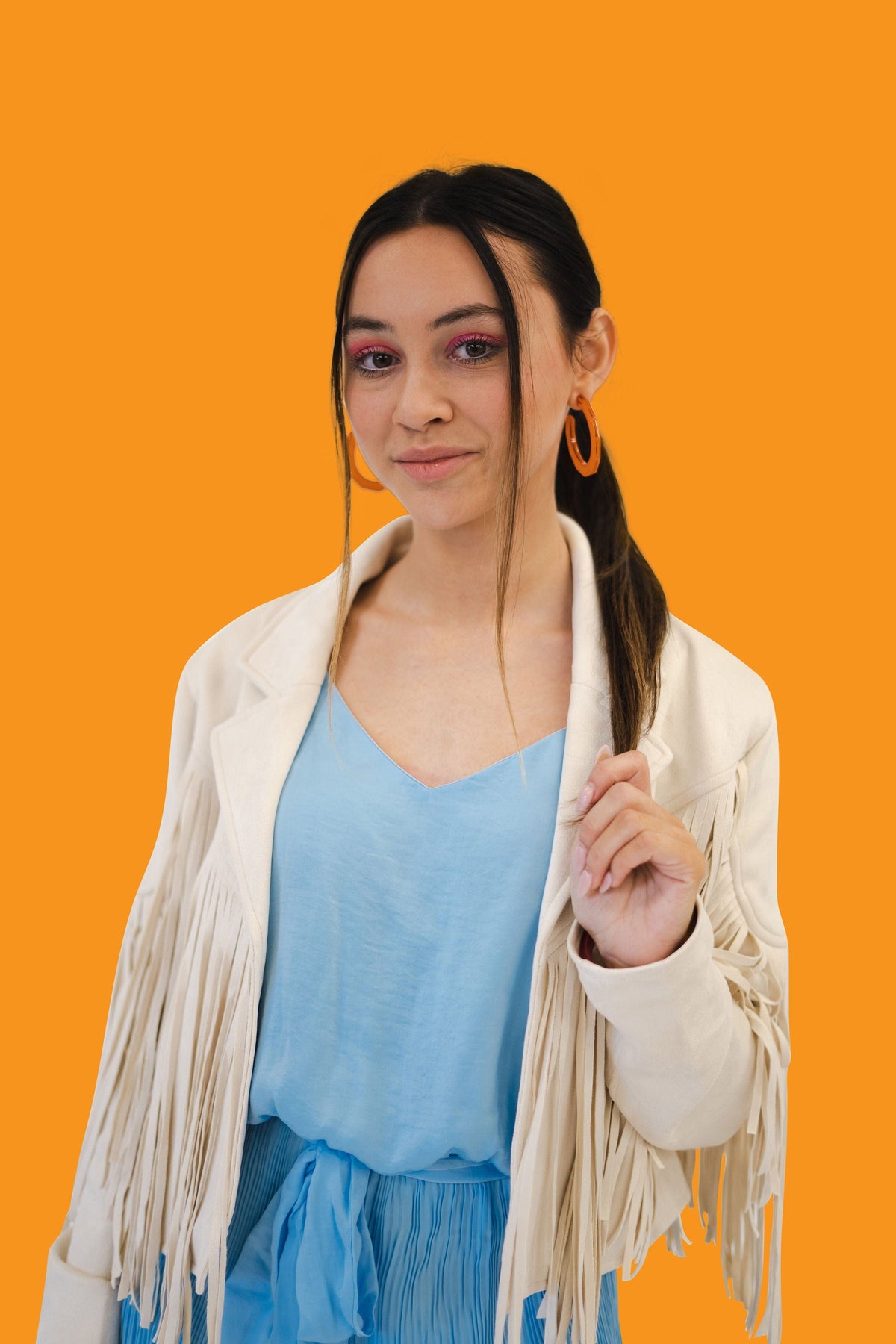Reverof Reverof Fringe Suede Moto Jacket - Little Miss Muffin Children & Home