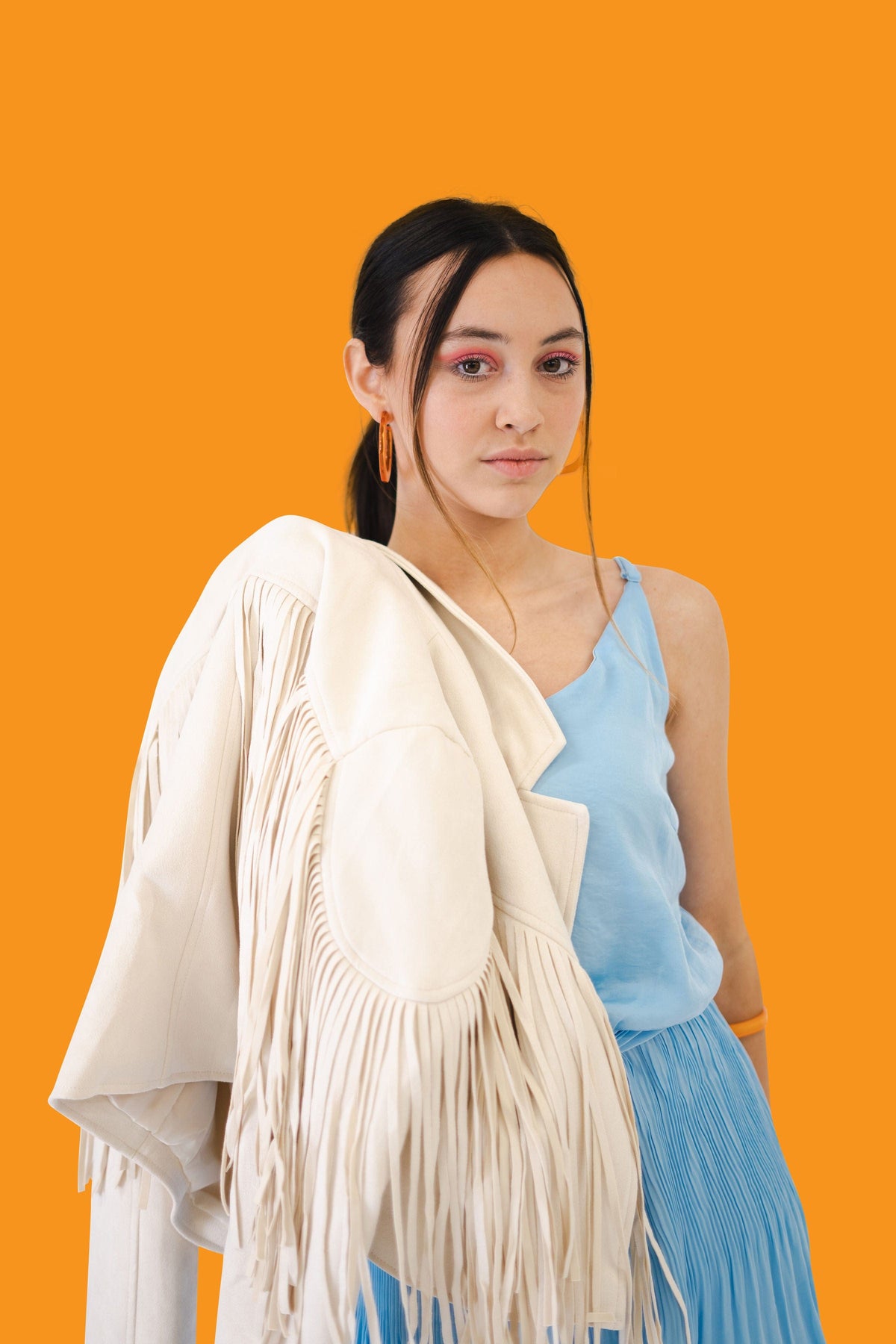 Reverof Reverof Fringe Suede Moto Jacket - Little Miss Muffin Children & Home