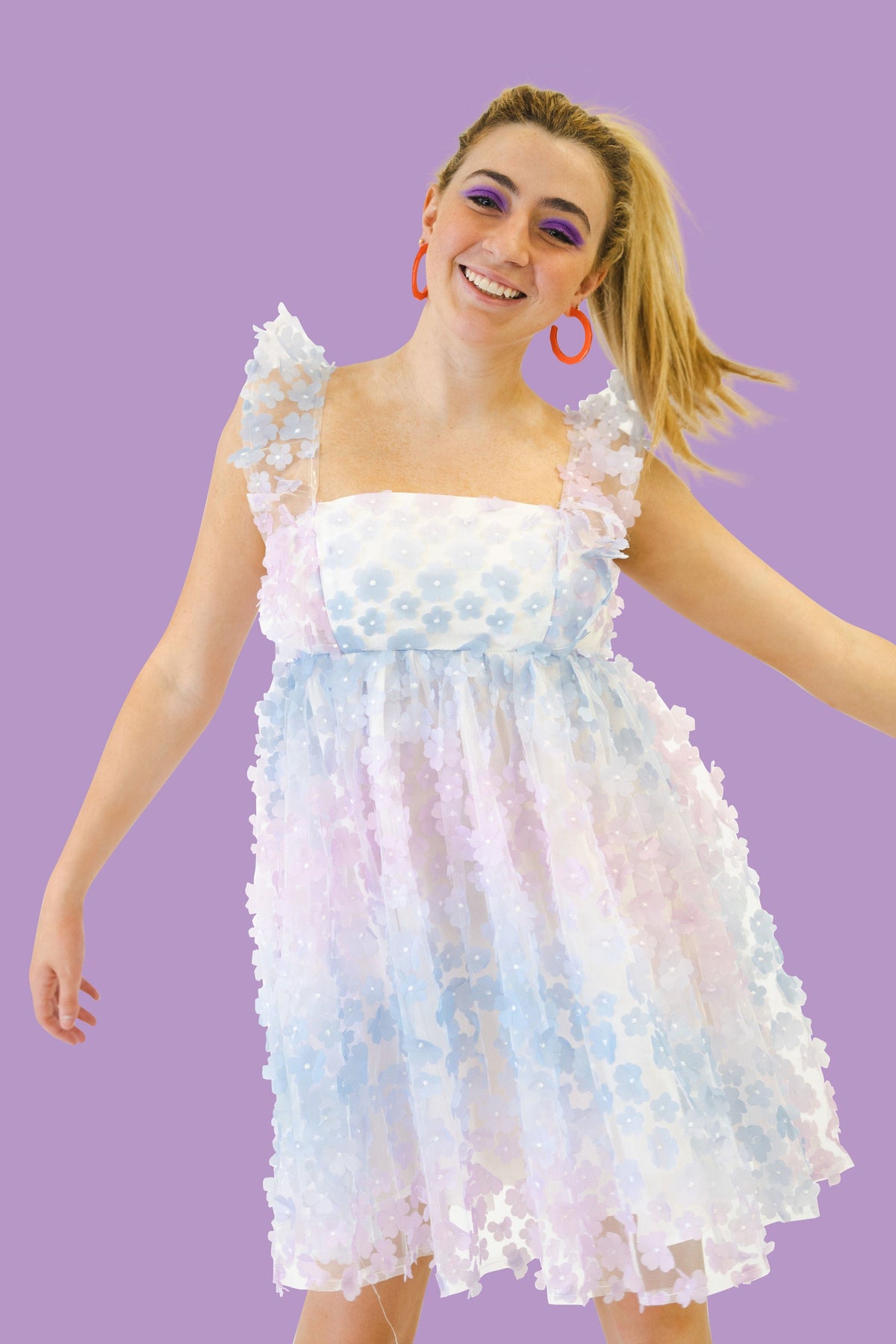 Storia Storia Floral Tulle Dress - Little Miss Muffin Children & Home