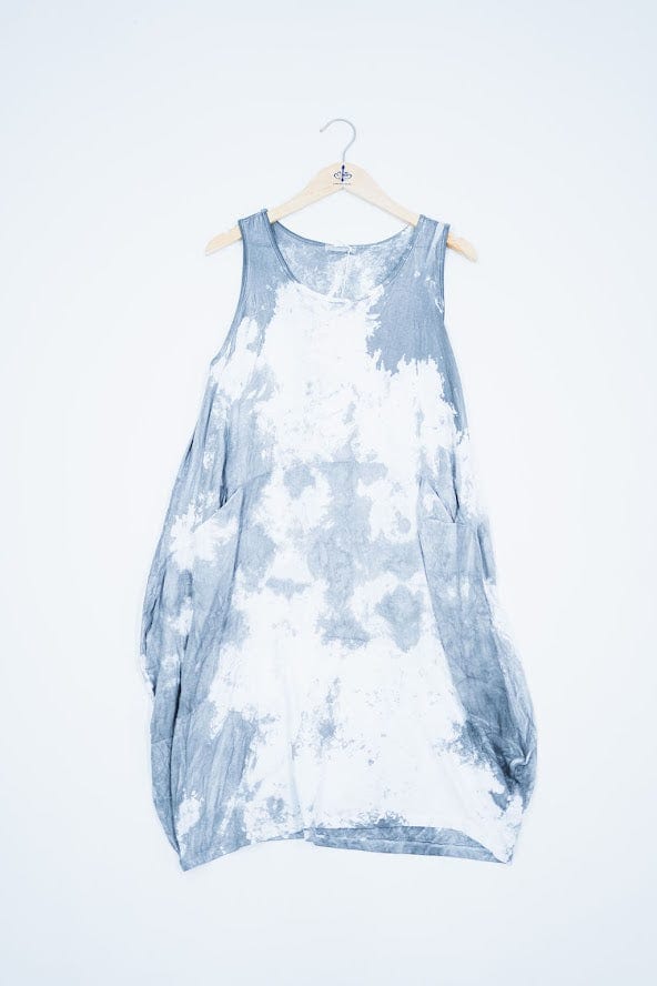 Oro Bonito Oro Bonito Sleeveless Linen Pocket Dress - Little Miss Muffin Children & Home