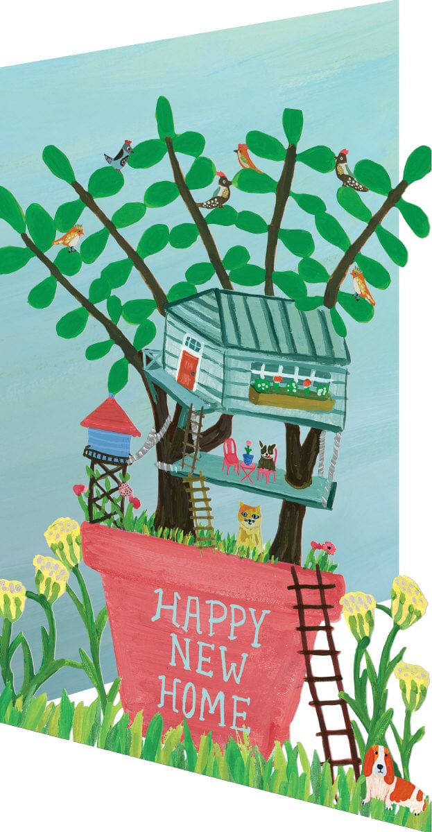 Roger La Borde Roger La Borde Pup Talk Lasercut Card - Little Miss Muffin Children & Home
