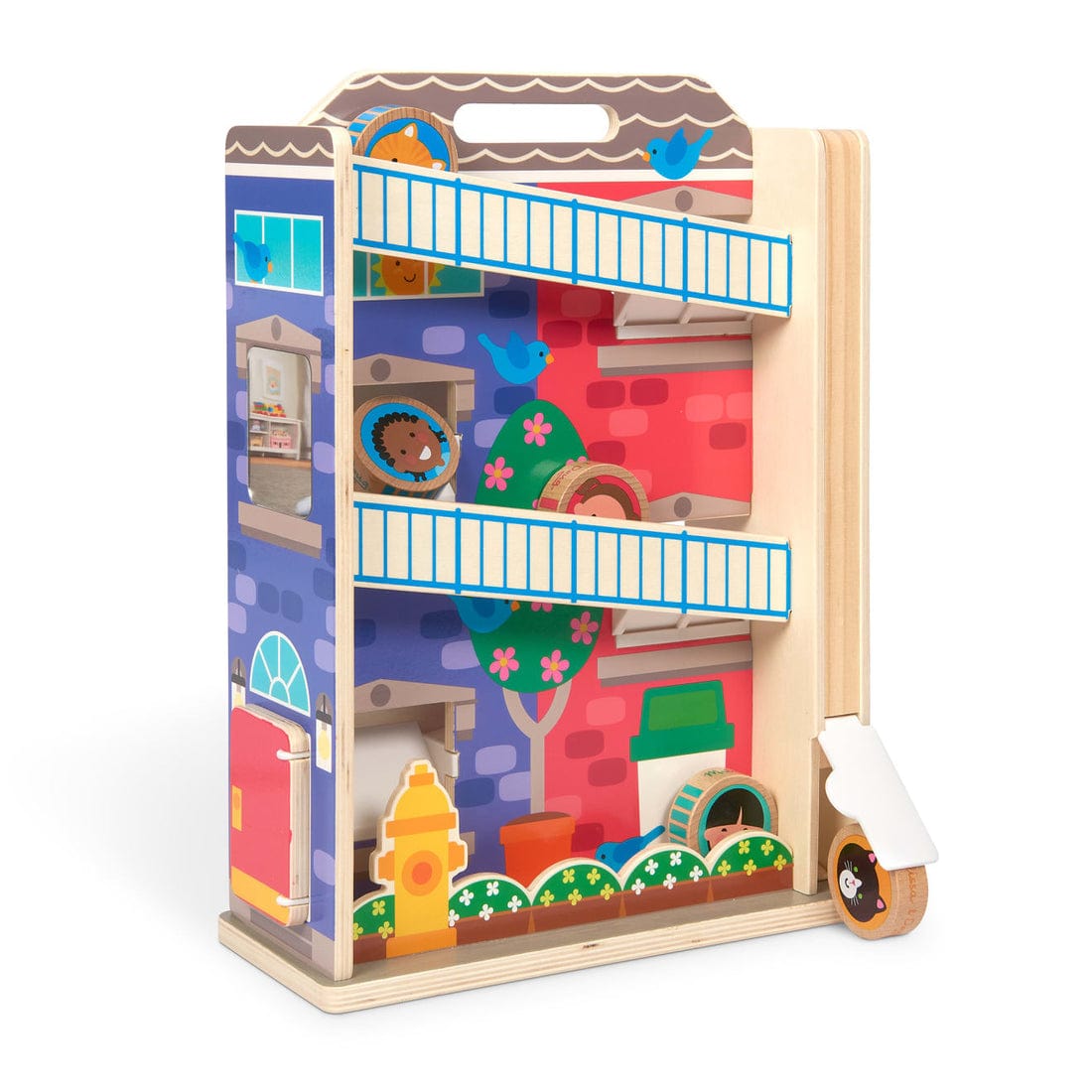 Melissa & Doug Melissa & Doug GO Tots Town House Tumble - Little Miss Muffin Children & Home