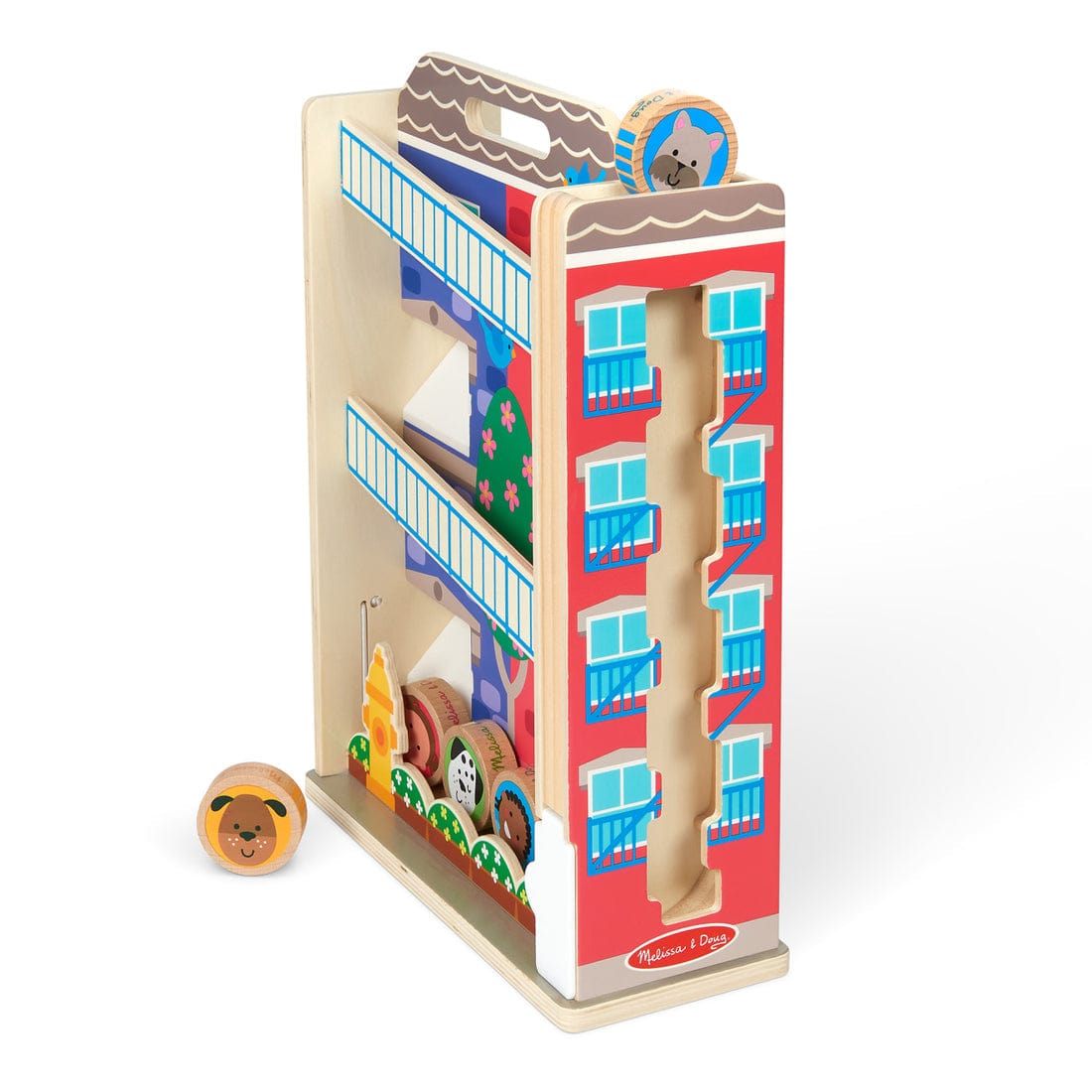Melissa & Doug Melissa & Doug GO Tots Town House Tumble - Little Miss Muffin Children & Home