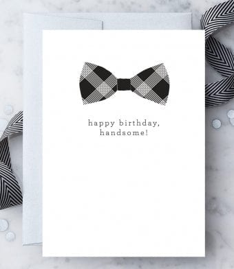 Design with Heart Design with Heart Happy Birthday, Handsome Greeting Card - Little Miss Muffin Children & Home
