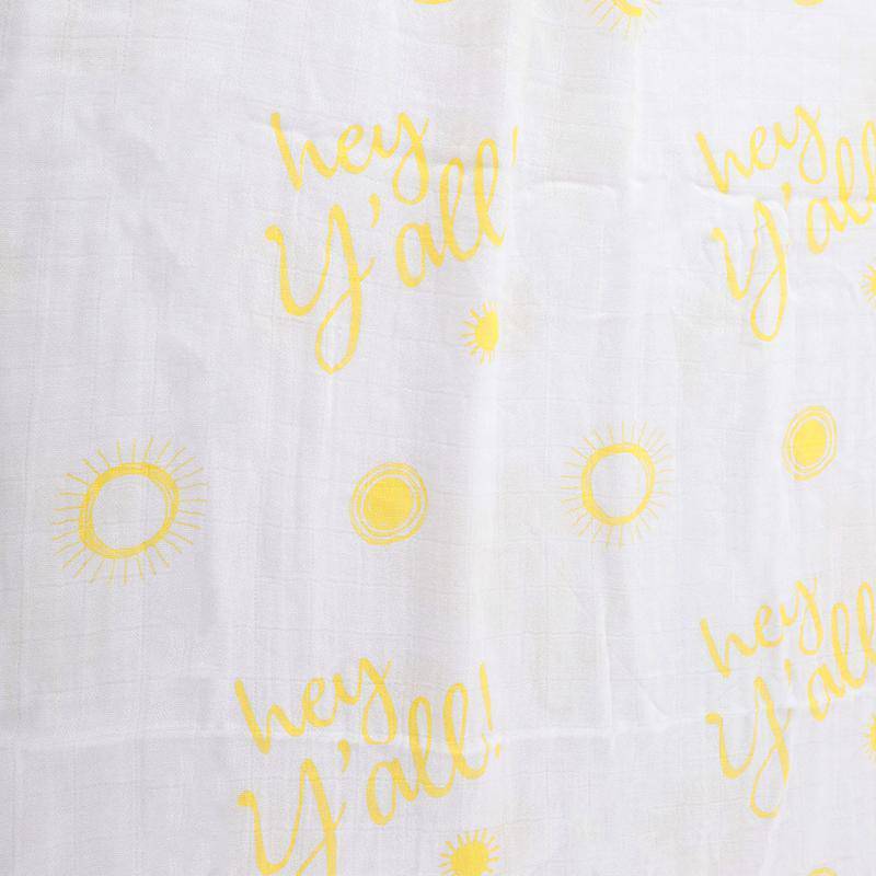 Little Hometown - Little Hometown Hey Y'all! Swaddle Blanket - Little Miss Muffin Children & Home