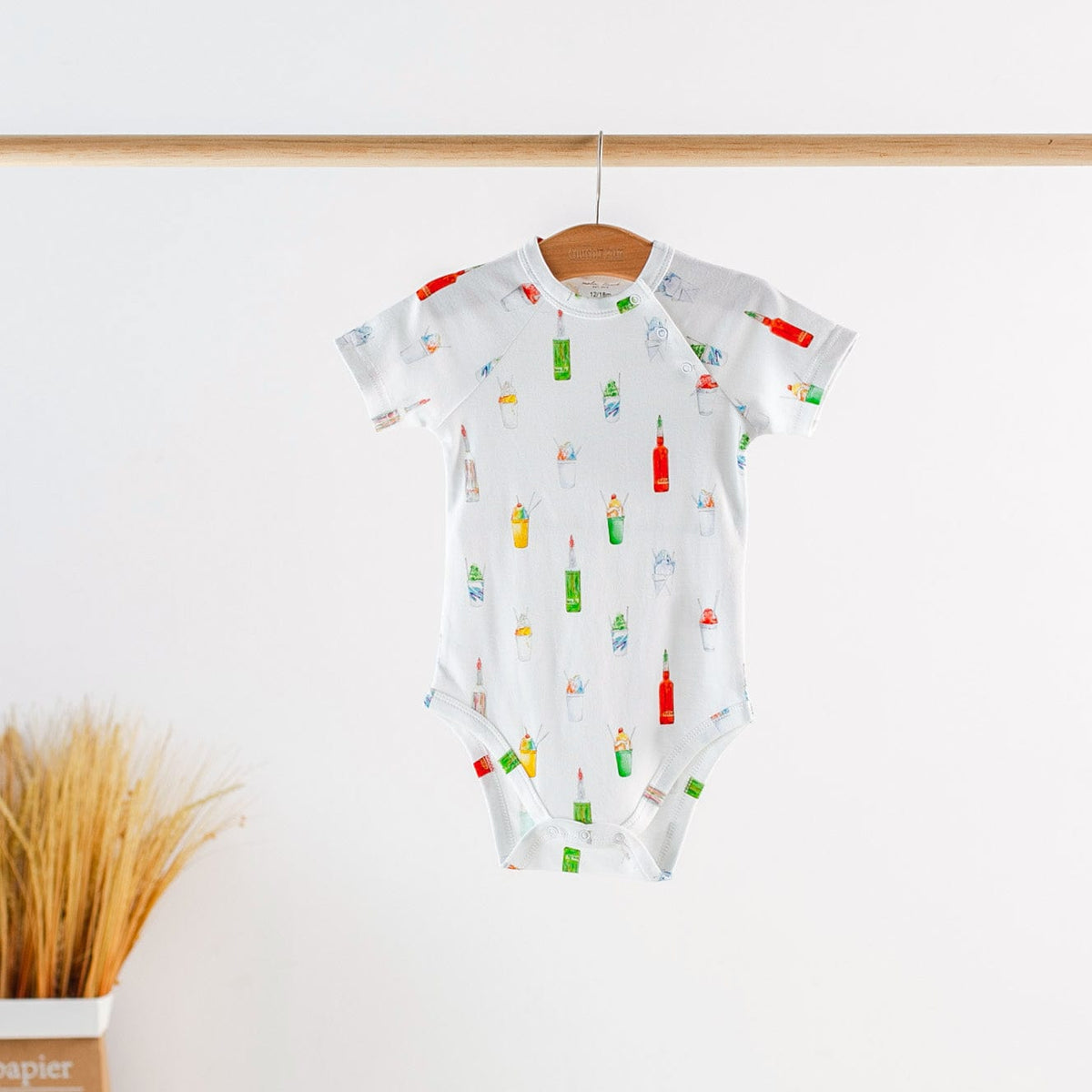 Nola Tawk Nola Tawk Sugar, Ice & Everything Nice Organic Cotton Onesie - Little Miss Muffin Children & Home