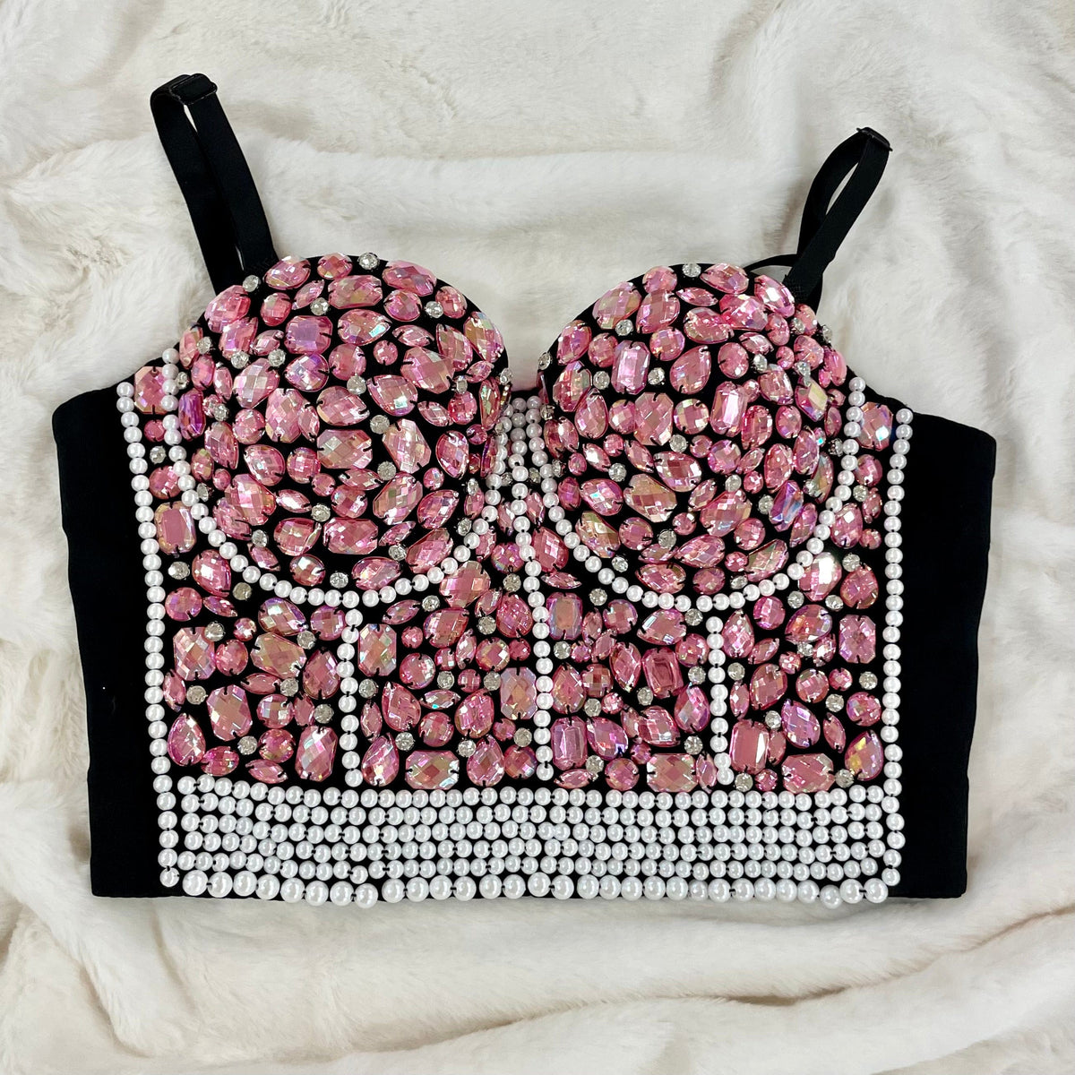 P&A Gift Beaded Bustier Corset - Little Miss Muffin Children & Home