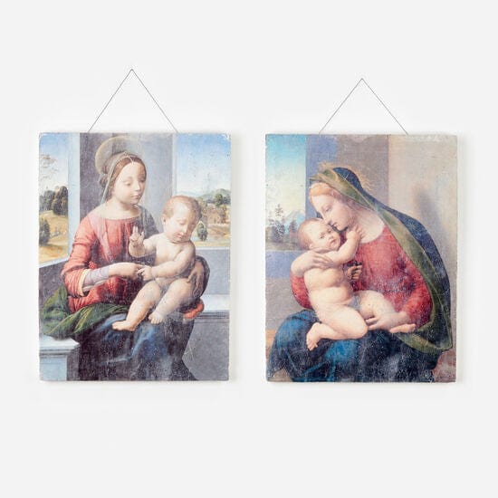 180 - 180 Degrees 180 Degrees Madonna & Child Fresco - Little Miss Muffin Children & Home