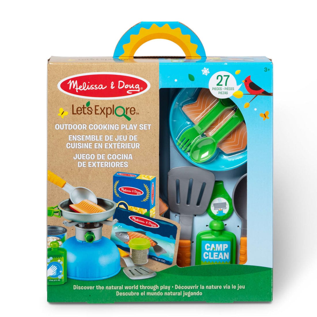 Melissa & Doug Melissa & Doug Let's Explore Outdoor Cooking Play Set - Little Miss Muffin Children & Home