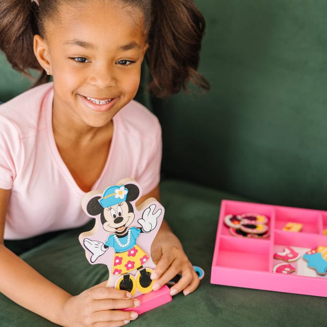 Melissa & Doug Melissa & Doug Minnie Wooden Magnetic Dress Up - Little Miss Muffin Children & Home
