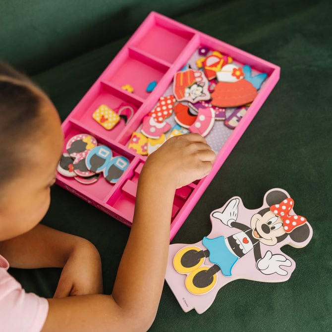 Melissa & Doug Melissa & Doug Minnie Wooden Magnetic Dress Up - Little Miss Muffin Children & Home