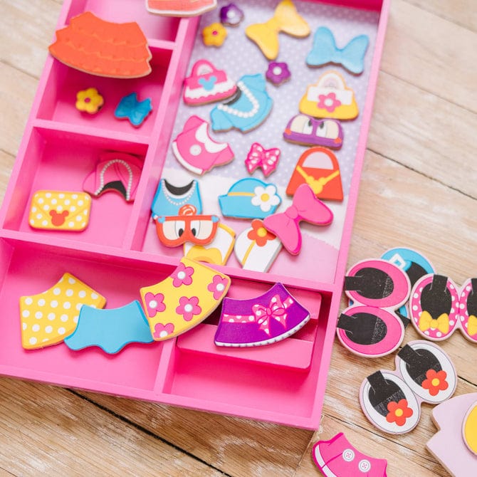 Melissa & Doug Melissa & Doug Minnie Wooden Magnetic Dress Up - Little Miss Muffin Children & Home