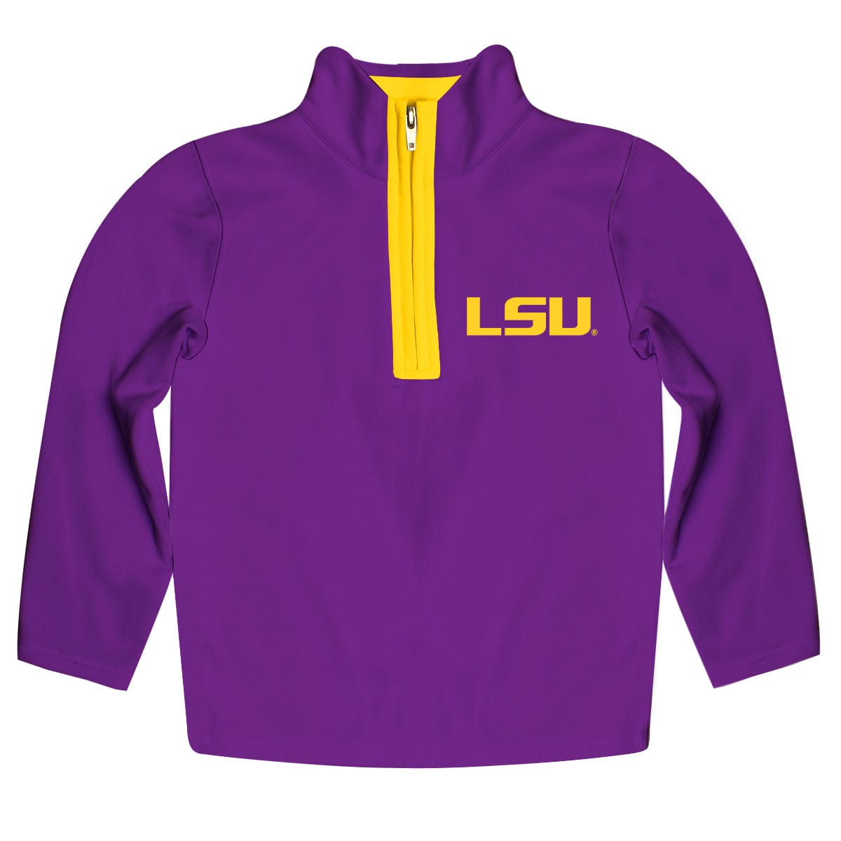 VIVE LA FETE, INC. Vive La Fete LSU Quarter Zip Pullover - Little Miss Muffin Children & Home