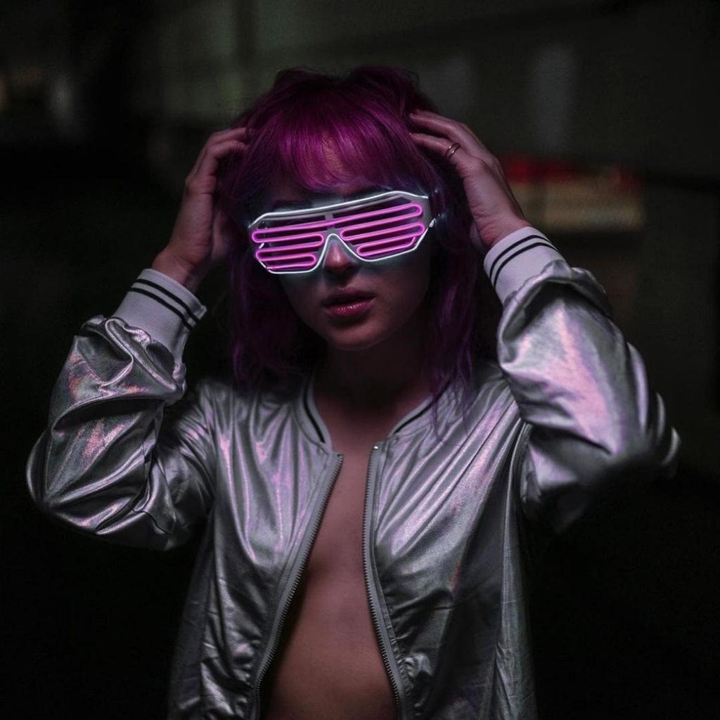 Illuminated Apparel Illuminated Apparel LED Light Up Glasses - Little Miss Muffin Children & Home