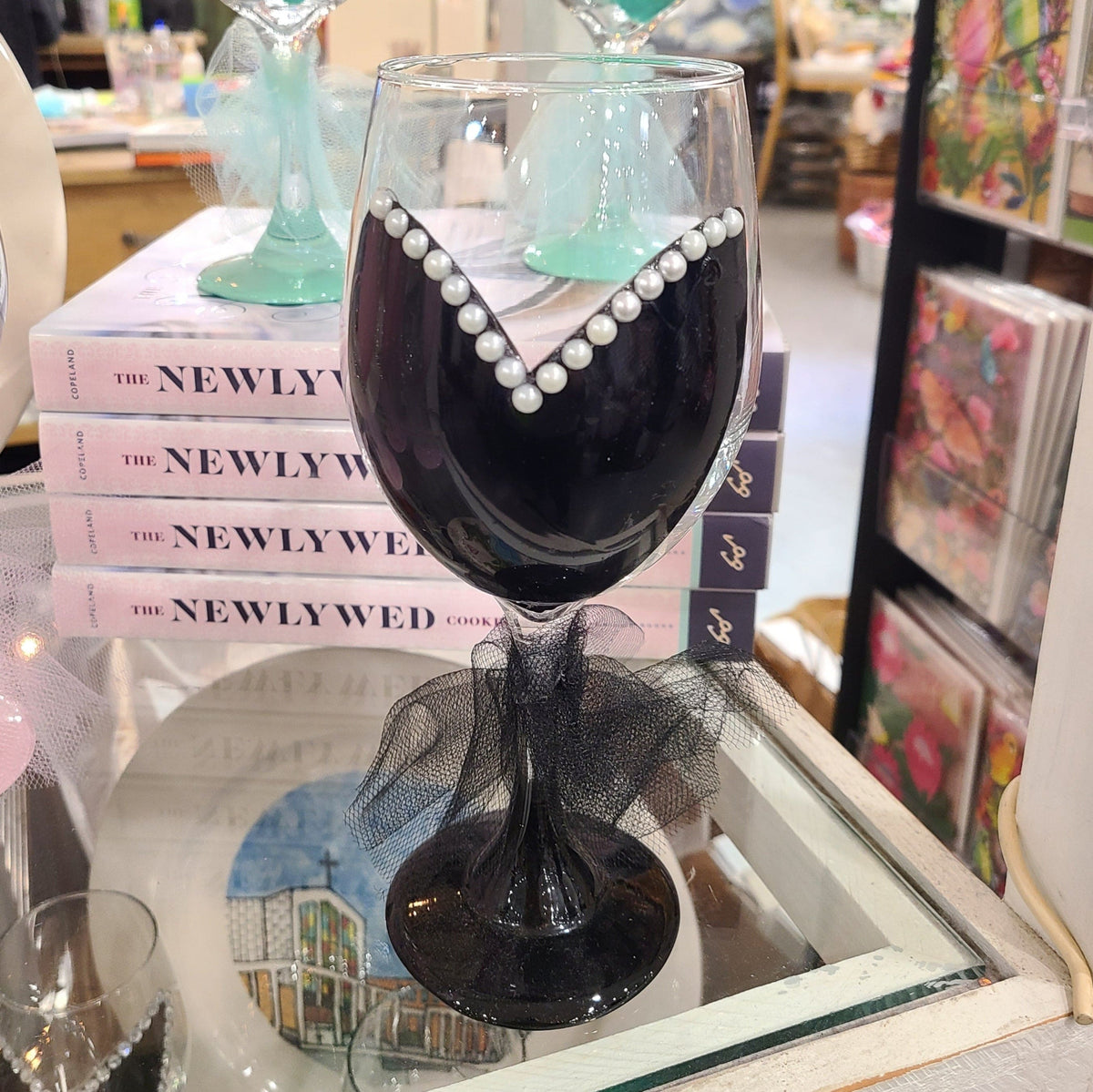 Katie Heaton Designs Katie Heaton Bridesmaid Glass With Tulle - Little Miss Muffin Children & Home