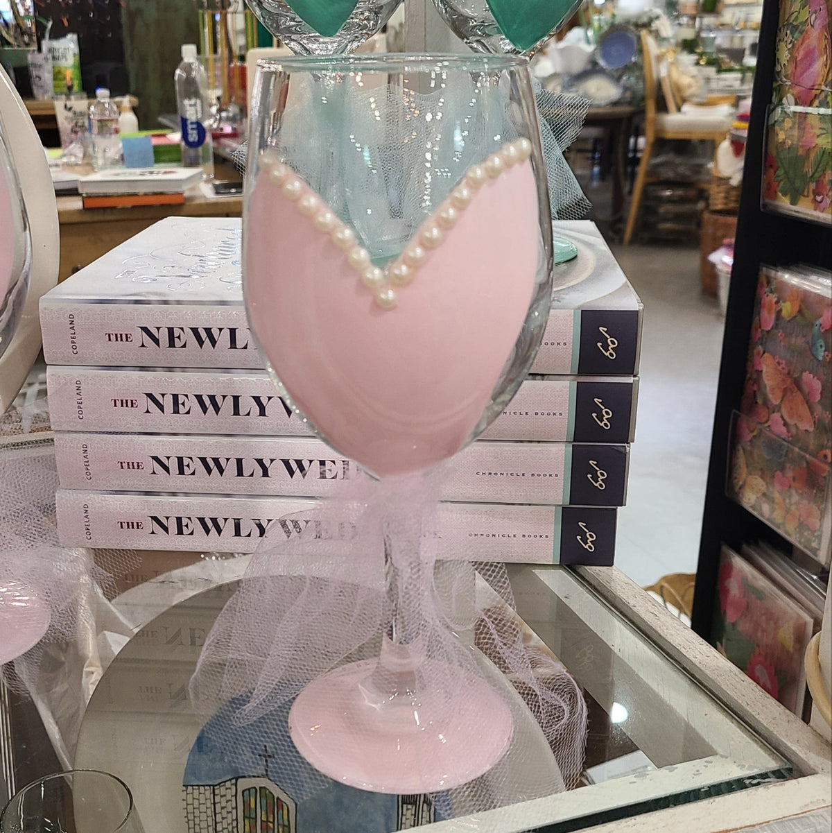Katie Heaton Designs Katie Heaton Bridesmaid Glass With Tulle - Little Miss Muffin Children & Home