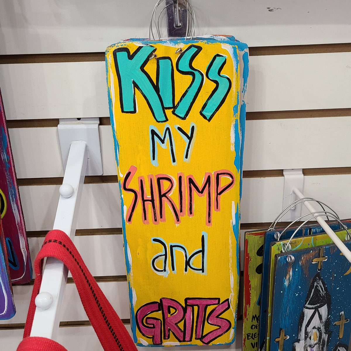 Toodle Lou Designs Toodle Lou Designs Kiss My Shrimp and Grits - Little Miss Muffin Children & Home