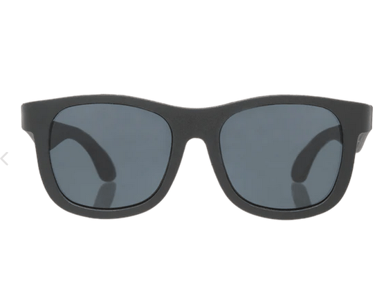 Babiators Babiators Jet Black Kids Navigator Sunglasses - Little Miss Muffin Children & Home