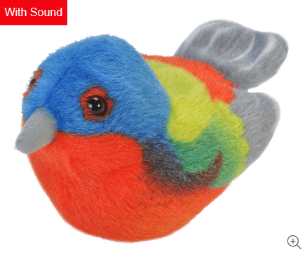 Wild Republic Audubon II Painted Bunting Plush