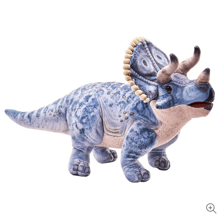 Wild Republic Artist Dino Triceratops Plush