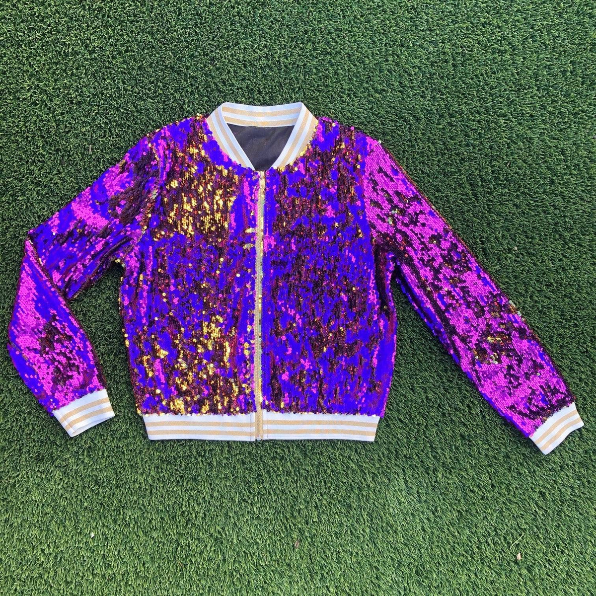 Tru Colors Gameday Apparel - Tru Colors Gameday Gleaux Girl Sequin Jacket - Little Miss Muffin Children & Home