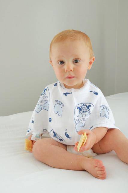 Little Hometown - Little Hometown Southern 2-in-1 Burp Cloth and Bib - Little Miss Muffin Children & Home