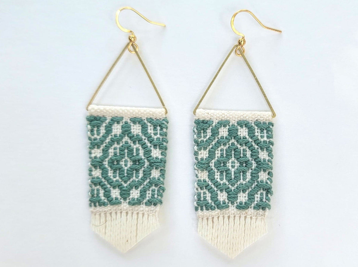 DF - Darcy Fabre Darcy Fabre Trellis Earrings - Little Miss Muffin Children & Home