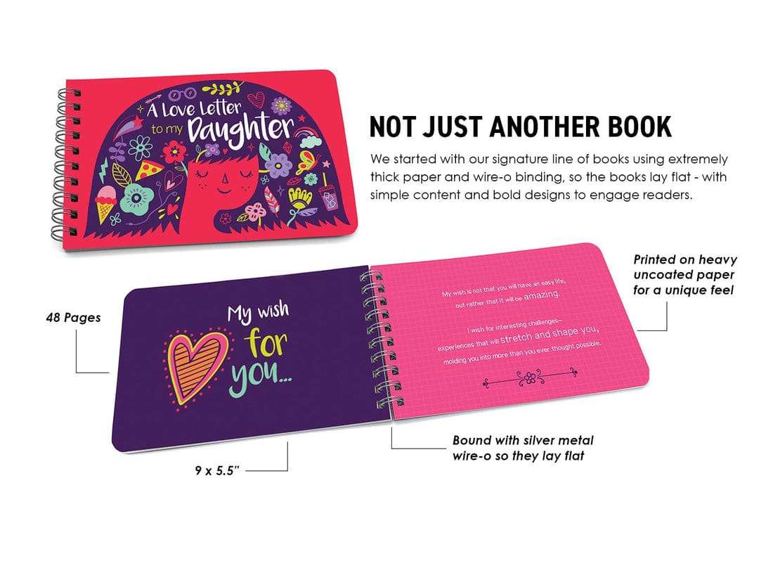 PS - Papersalt A Love Letter to My Daughter - A Book from Parent to Daughter - Little Miss Muffin Children & Home