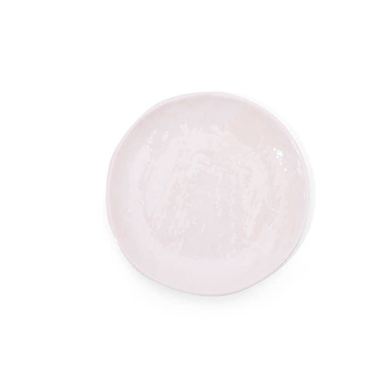 Relish Relish White Weave Dinner Plate - Little Miss Muffin Children & Home