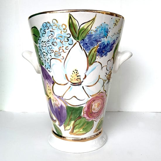 Magnolia Creative Co Southern Floral Champagne Chiller, detail view
