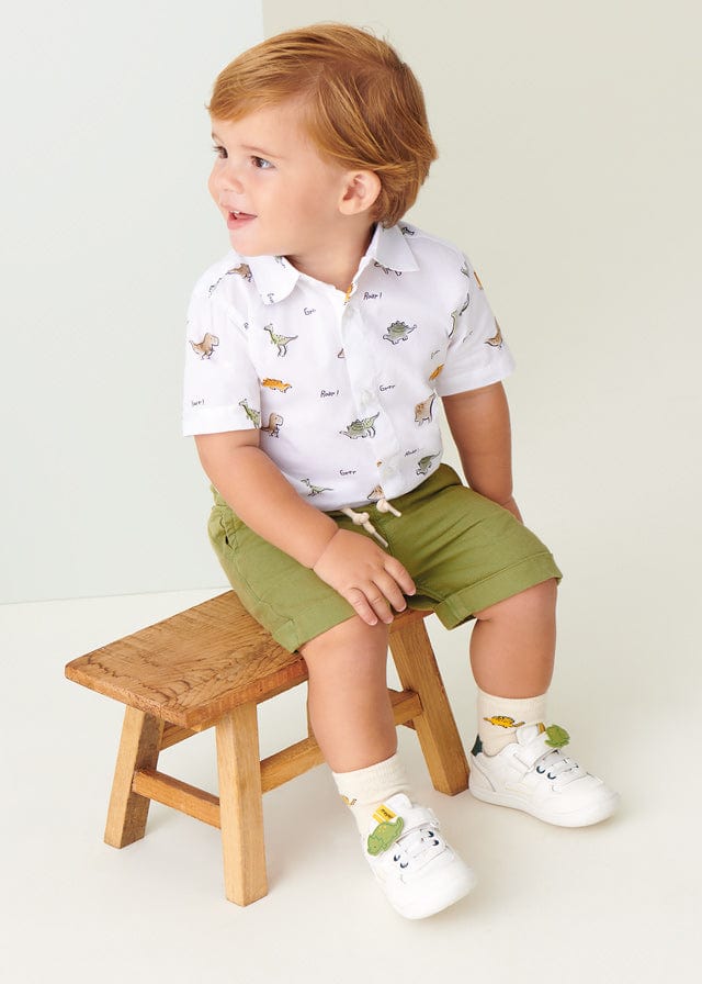 Mayoral Usa Inc Mayoral Linen Relax Shorts - Little Miss Muffin Children & Home