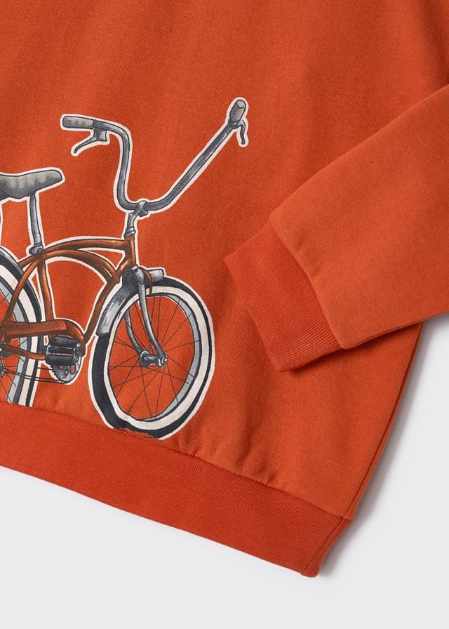 MAY - Mayoral Usa Inc Mayoral Bicycle Graphic Sweatshirt - Little Miss Muffin Children & Home